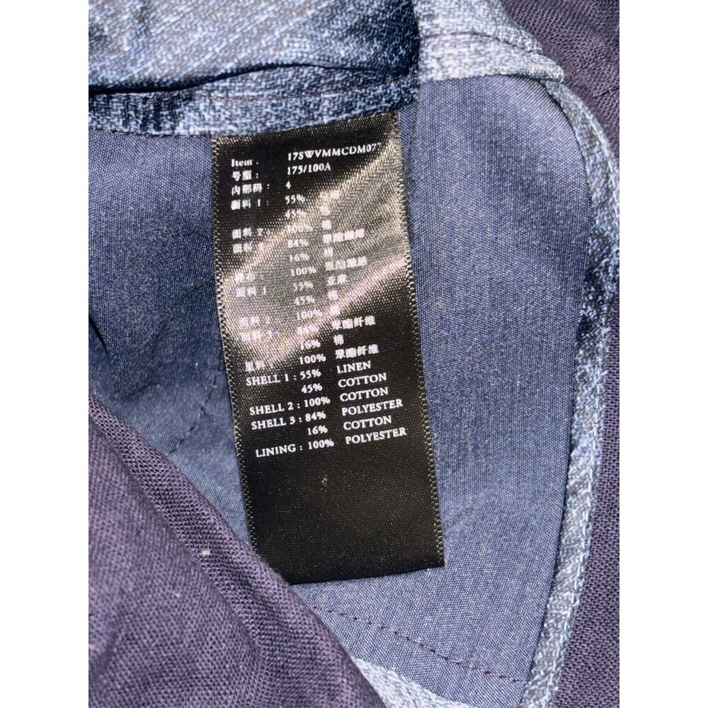 Initial Unusual Experience Linen Patchwork Vest S… - image 7